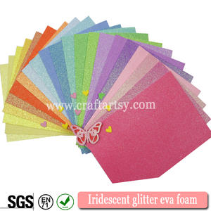 High quality Iridescent glitter foam sheets